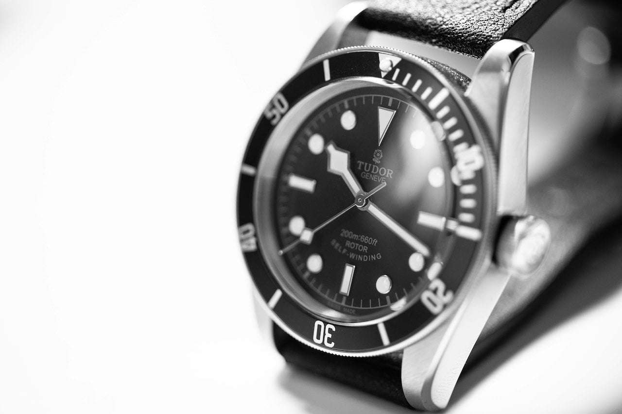 Black Tudor watch - Tudor Oyster Prince