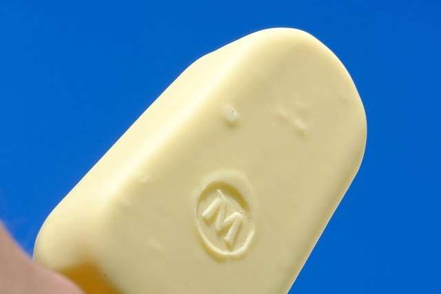 White chocolate Magnum ice cream. Is magnum your favourite brand? Do you identify with what the brand says about itself?