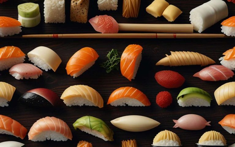 Various sushi