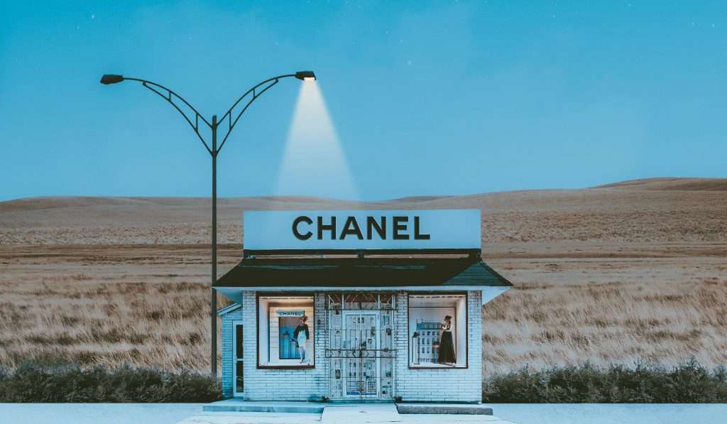 Chanel store in the middle of nowhere