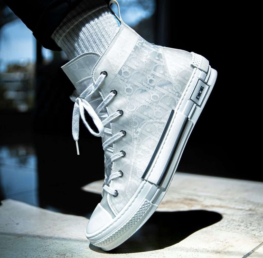 Dior branded high top shoes or sneakers