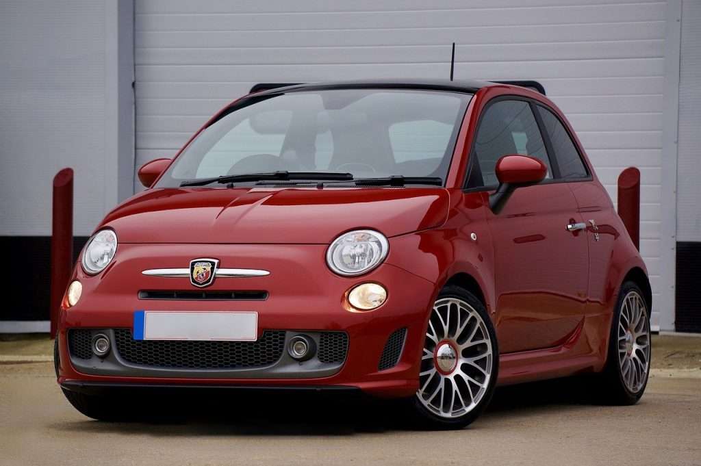 Fiat 500 city car and super mini car