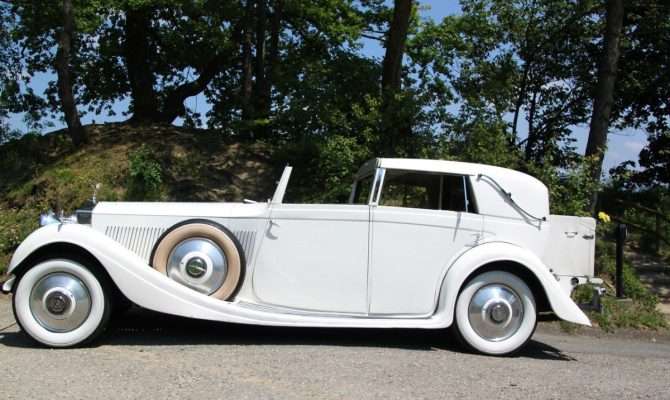 White automobile