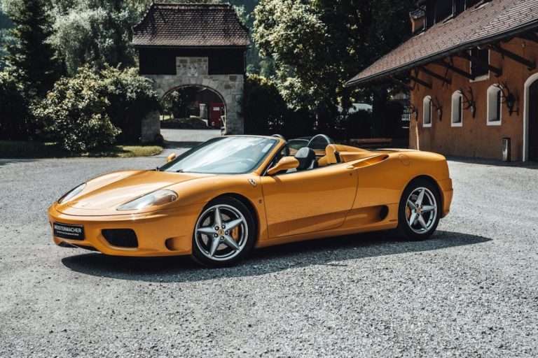ferrari yellow cabrio v2
