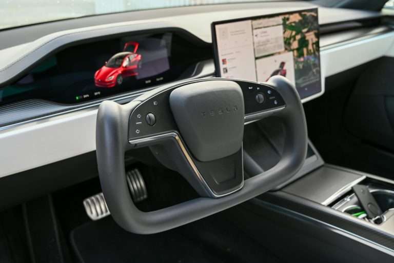 Interior of Tesla