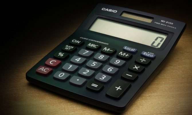 Casio calculator