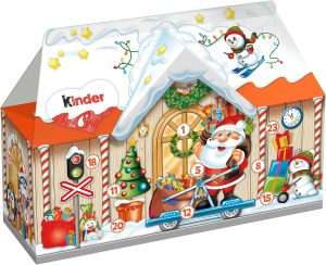 Kinder advent calendar house