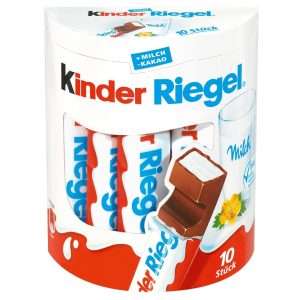 kinder riegel pack of 10