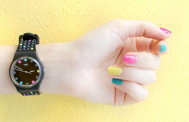Black Swatch watch