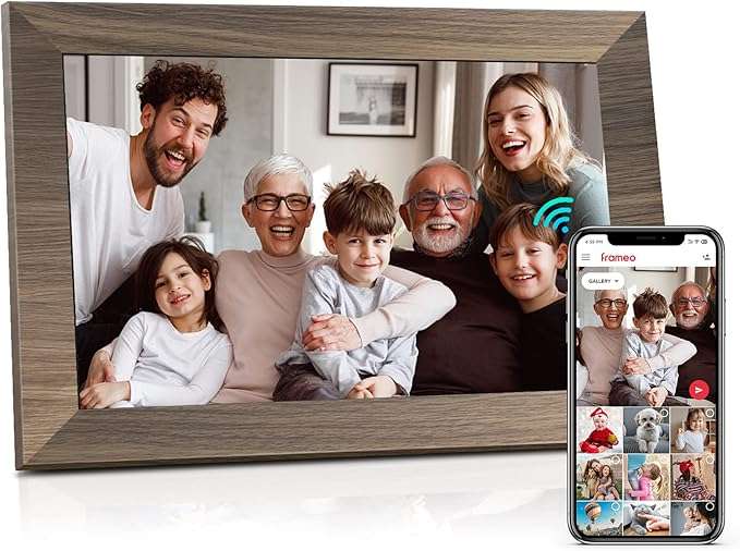 canupdog 10.1 wifi digital picture frame