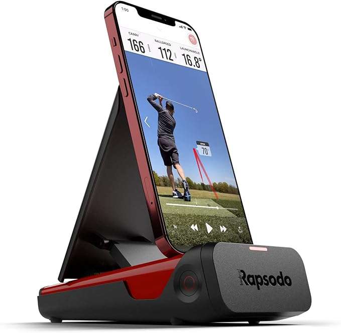 Rapsodo a pro-level golf swing analyzer with the Rapsodo Launch Monitor.