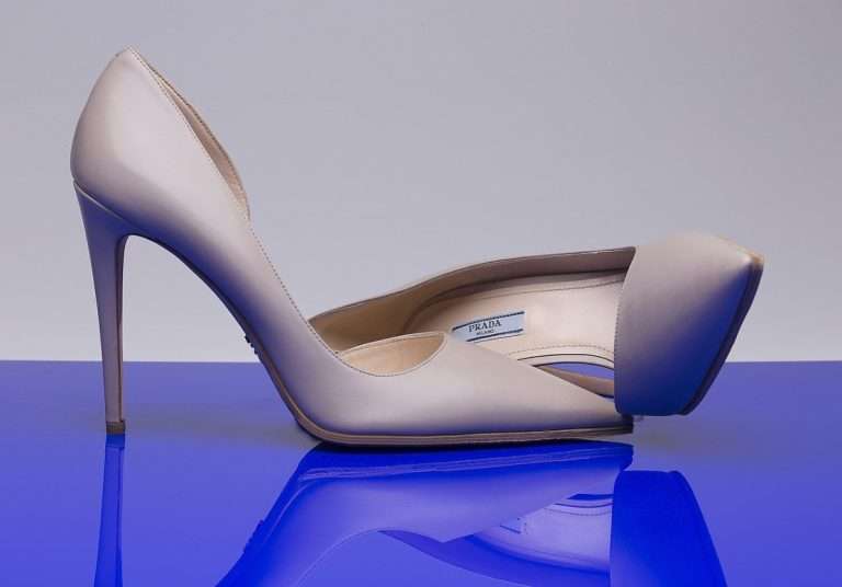 Classic beige Prada pumps