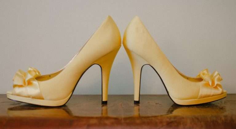 Yellow heels